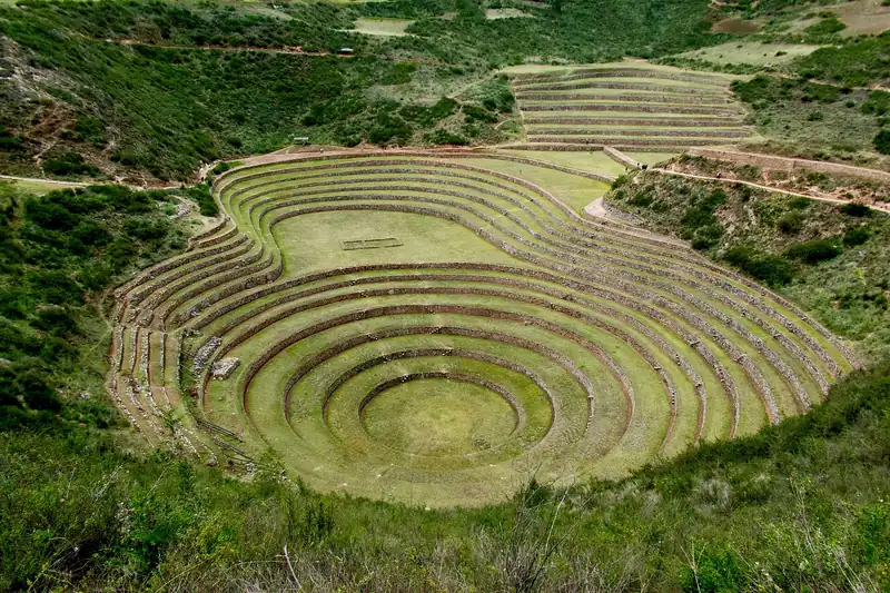 Terraços circulares incas de Moray