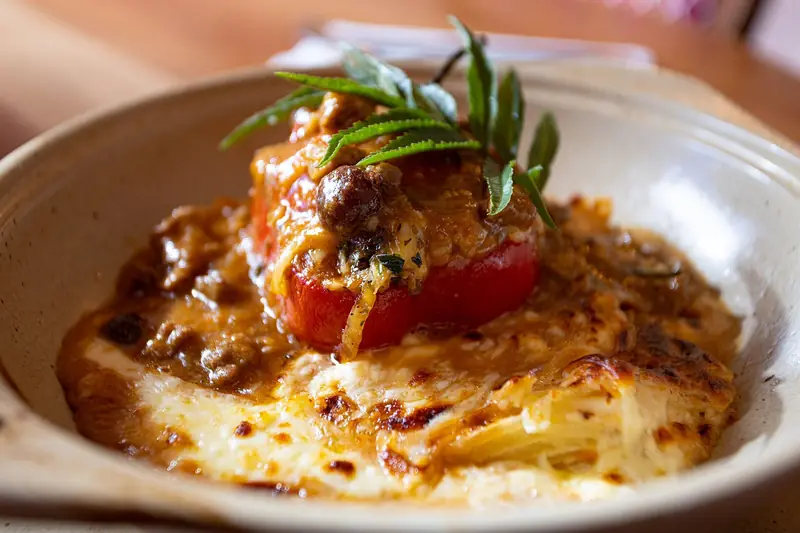 Rocoto relleno, a classic Arequipa dish